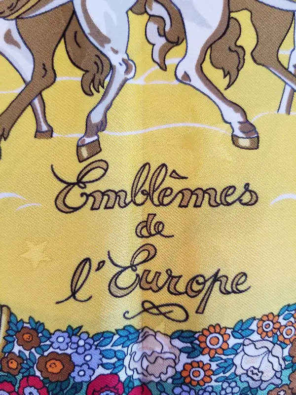 Hermes ‘Emblemes de l’Europe’ Silk Scarf New in Women's - Other in Oakville / Halton Region - Image 5