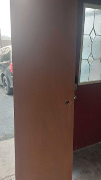 Wooden colour door