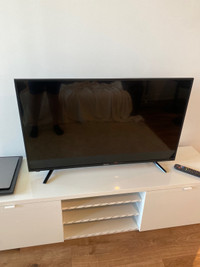 43 inch 4K Hisense smart tv
