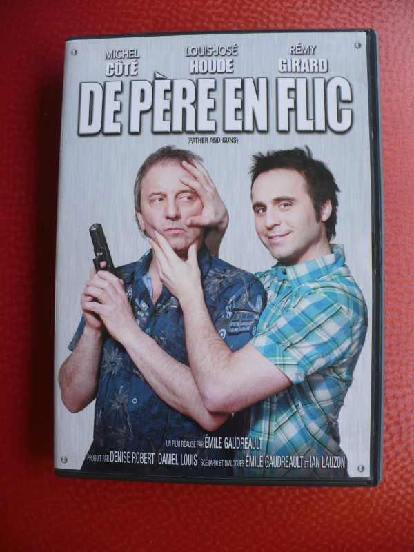 2 DVD-DE PÈRE EN FLIC(MICHEL COTÉ-LOUIS-JOSÉ HOUDE-RÉMY GIRARD ) dans CD, DVD et Blu-ray  à Longueuil/Rive Sud