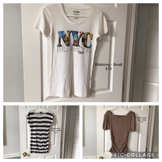 Women’s Tops/Tshirts - Small $5 in Women's - Tops & Outerwear in Moncton