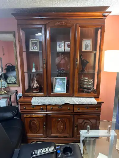 Wooden China Cabinet, View more