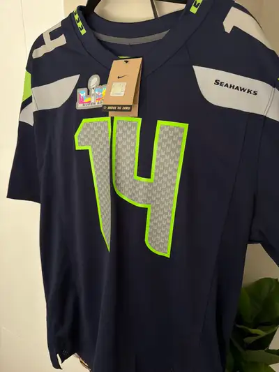 Brand New Nike Seattle Seahawks Super Bowl Jersey, View more