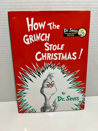 Dr. Seuss The Grinch That Stole Christmas Hardcover Book, View more