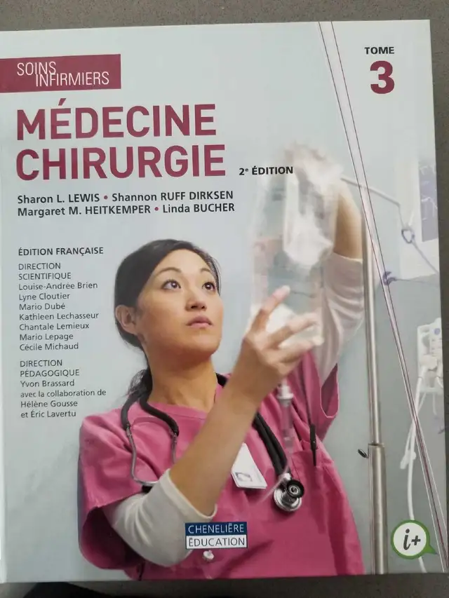 Manuel Soins Infirmiers in Textbooks in Laval / North Shore - Image 2