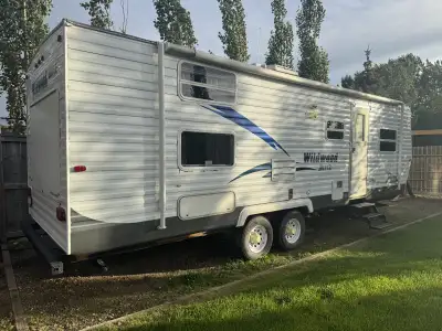 Have up for sale a great family trailer. 2008 Forest River Wildwood Blitz 27T Bunk Model Travel Trai...