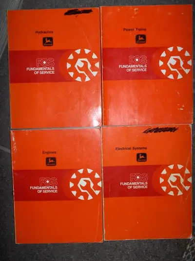 5 JOHN DEERE Service Manuals, View more
