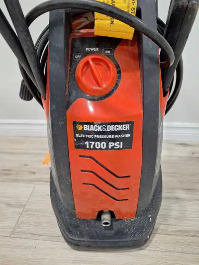Black & Decer Electric Pressure Washer 1700 psi, View more