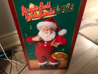 Rock Santa Collectibles Jingle Bell Rock Animated Santa Claus