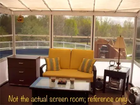 PATIO SCREEN ROOM ($7,000+ NEW COST) in Windows, Doors & Trim in Moncton - Image 3