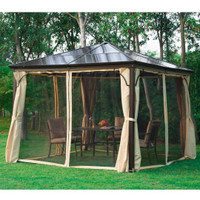 Hard top gazebo 10 by 10