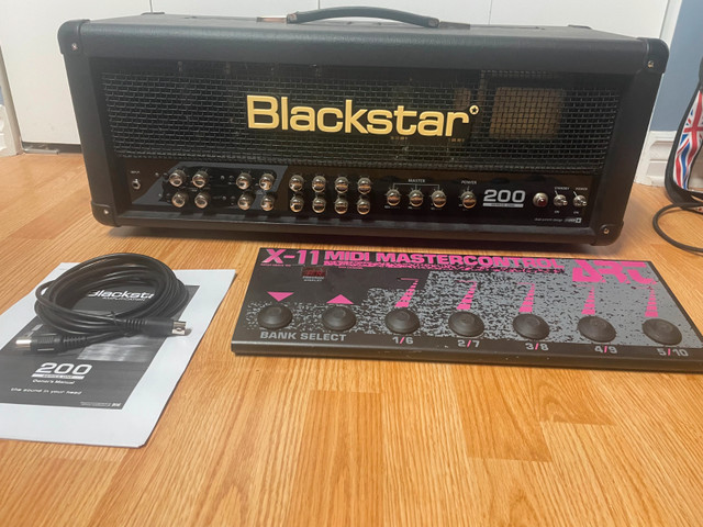 Blackstar Series One 200 S200 200w + ART Midi MasterController dans Amplificateurs et pédales  à Longueuil/Rive Sud
