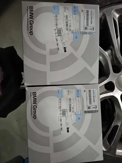 Brand new pair of OEM BMW intake filters for the S55. Fits F series M2 competition, M3, and M4. Part...