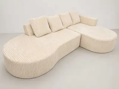 Brand New Curved Sectional Sofa $299-359, View more