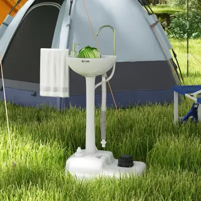 Portable Camping Sink Hand Wash Station with 17L Water Tank, View more