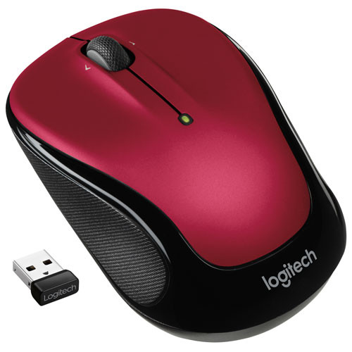 Logitech M325 Wireless Optical Mouse - Red in Mice, Keyboards & Webcams in Markham / York Region