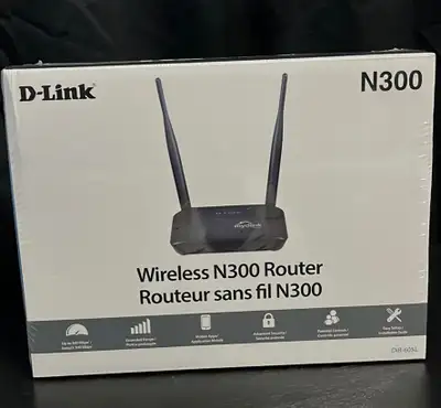 D-Link Wireless N300 Router Brand New In Box Factory Sealed, View more