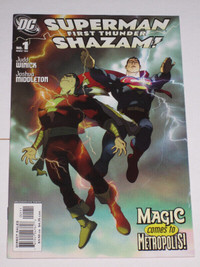 Superman! Shazam!#'s 1,2,3 & 4 complete series set! comic book