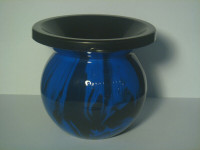 Classic MudJug - 'Blue Fire' Spittoon chew dip bottle jug