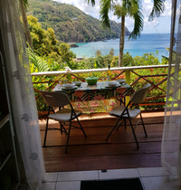 2x Studio Apts-Sea views even from the beds-Castara, Tobago