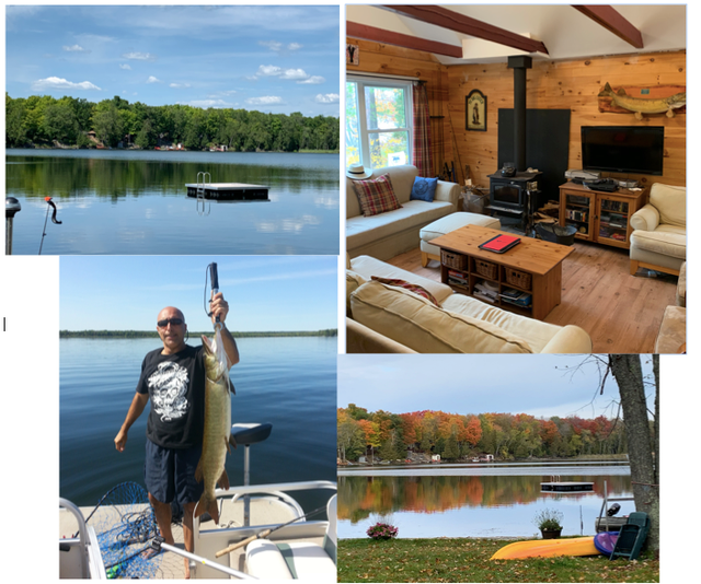 5 Bdrm Waterfront Cottage: Great Fishing and Swimming in Ontario in Canada - Image 2