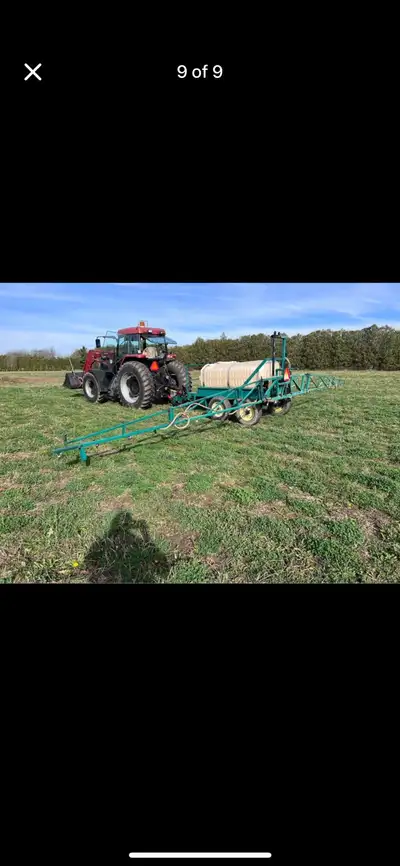 MS sprayer Tires in great shape. Sprayer in great working condition always stored inside. Updated co...