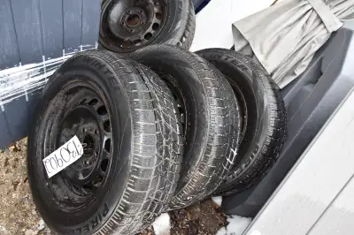 Set of 4 Pirelli Snow Sport 225/60/R15 on BMW steel rims. Barely used. Tread like new. Ask $350. In...