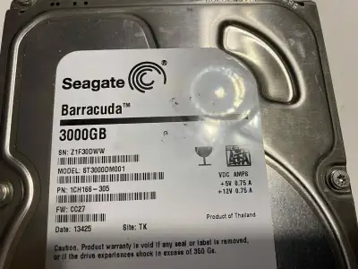 Seagate Barracuda 3TB ST3000DM001 sata, View more