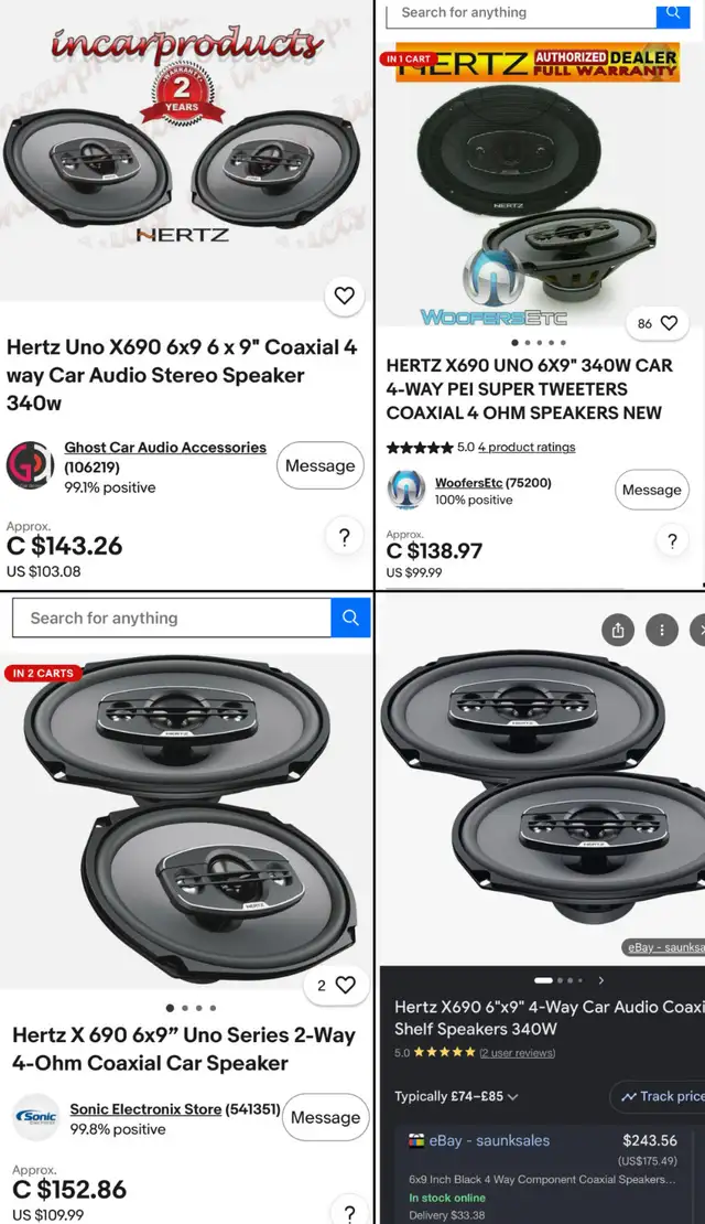 6 x 9” Speakers In Box in Speakers in Calgary - Image 7