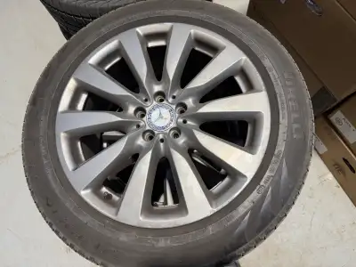 Mercedes Benz OEM Rims 19x8 5x112 +38et 66.6cb Used condition 7/10