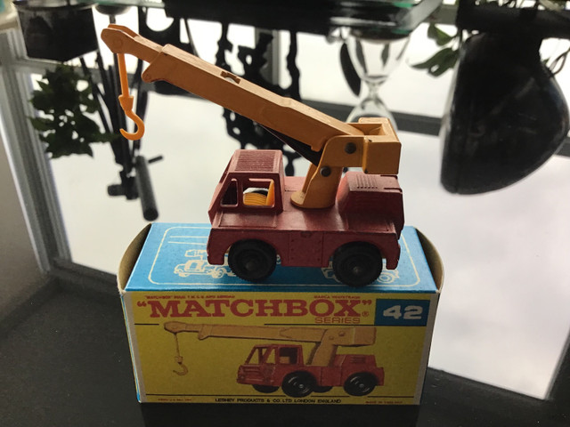 Vintage Lesney Matchbox 42C Iron crane with REPRODUCTION F box. in Arts & Collectibles in Hamilton - Image 4