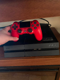 PS4 with controller no games.