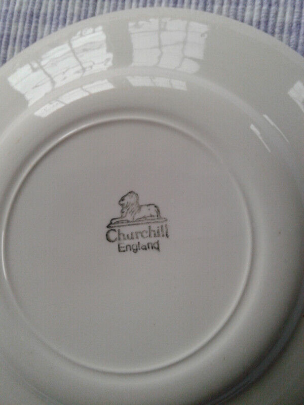 Churchill Coaching Days 6.25 inch plates - lot of 4 in Arts & Collectibles in St. Catharines - Image 2
