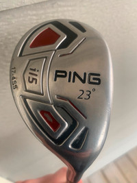 PING i15 4 Hybrid [ 23 *] Stiff Right Hand Golf Club RH S