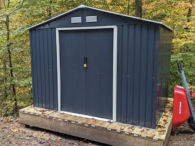 Relyard - 8x8 Metal Outdoor Garden Shed in Outdoor Tools & Storage in Mississauga / Peel Region - Image 3