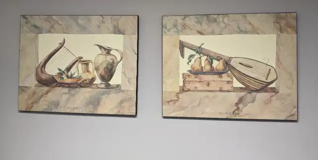 Pair of Decorative Wall Art Panels 30 x 24 in Home Décor & Accents in Gatineau - Image 5