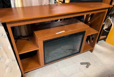Electric Fireplace Entertainment Stand, View more