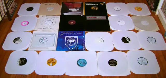 Collection of 24 Drum and Bass Vinyl Records