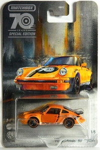 Matchbox Moving Parts 1/64 '80 Porsche 911 Turbo Diecast