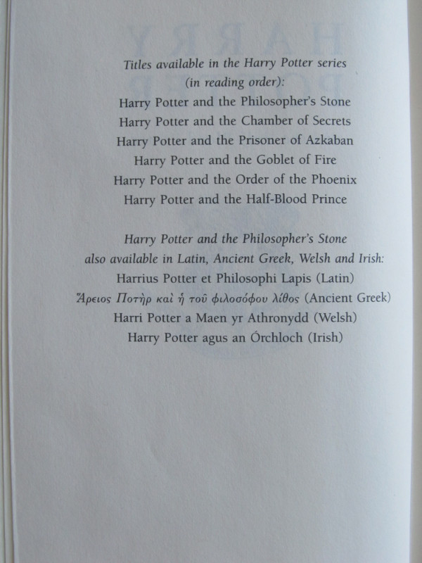 HARRY POTTER AND THE HALF-BLOOD PRINCE - 2005 (Can) HC in Children & Young Adult in City of Halifax - Image 3