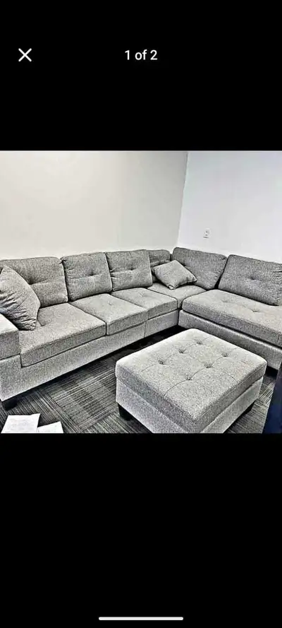 Best Deal on Sectional Sofa - Free Delivery, View more