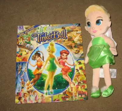 Tinkerbell Look and Find and Doll, View more