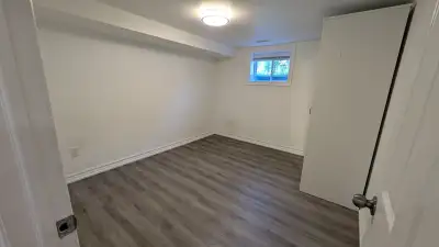 Basement room available for rent - Kitchen, one washroom and laundry are shared with 2 male roommate...