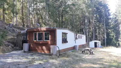 Two-bedroom Rancher on Acreage on Thetis Island Furnished rancher with 2 bedroom, 1 bathroom on 8.5...