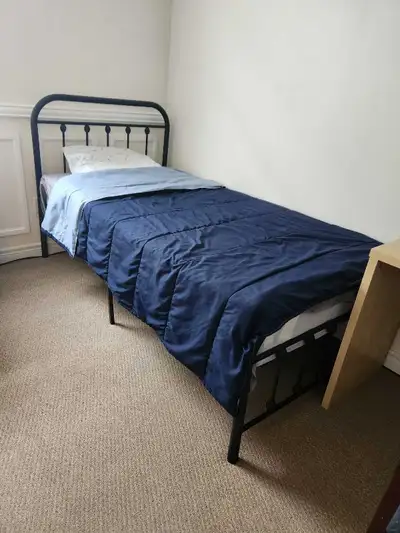 Shared Furnished Room for 2 girls available from April 1st for $550 + utilities/ month each girl. On...