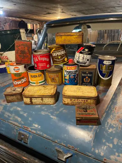 can/tin collection, View more