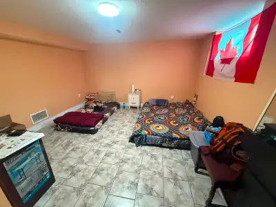 Looking for a working or student guy for shared master bedroom in a 3 bedroom basement apartment.Sha...