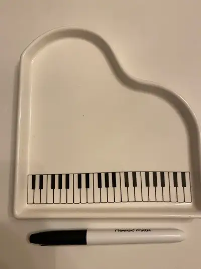VINTAGE 1980 SHAFFORD ORIGINAL GRAND PIANO CERAMIC PLATE -, View more