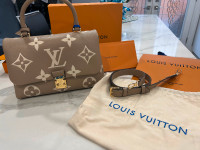 Louis Vuitton Madeleine MM Handbag and Matching Zippy Wallet