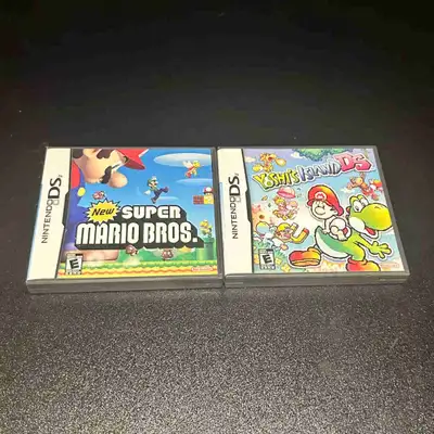 Selling two classic Nintendo DS games in excellent condition – both come complete with original case...